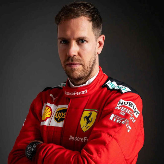 2020 Sebastian Vettel Replica Formula 1 Racing Suit Ferrari