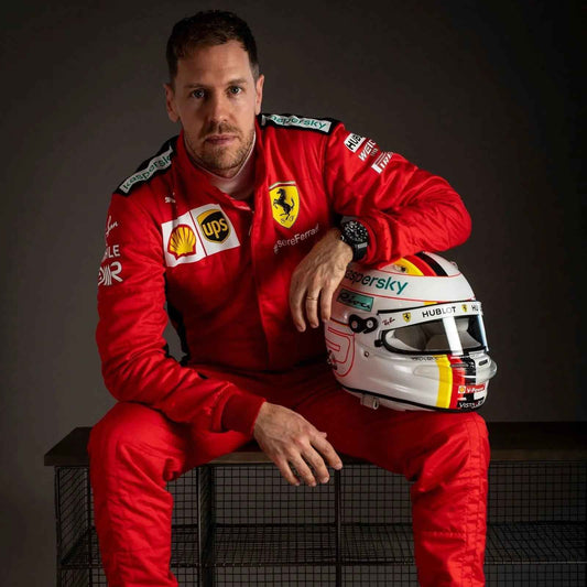 2020 Sebastian Vettel Replica Formula 1 Racing Suit Ferrari F1 Race Suit