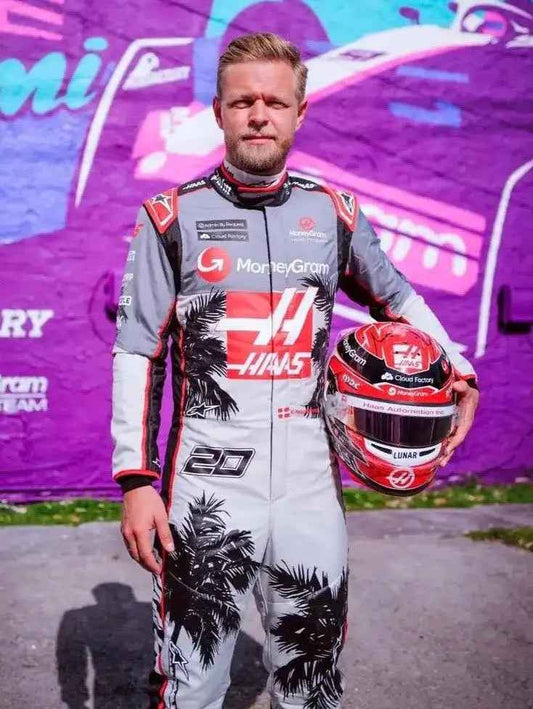 2023 Kevin Magnussen Haas F1 Racing Suit