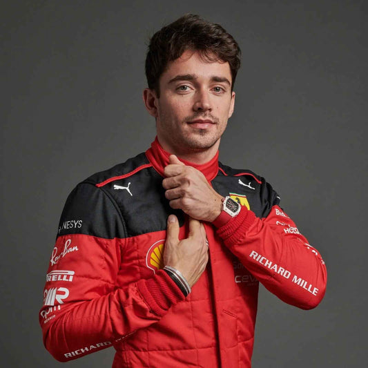 New 2023 Charles Leclerc Formula 1 Team Ferrari Replica F1 apparel