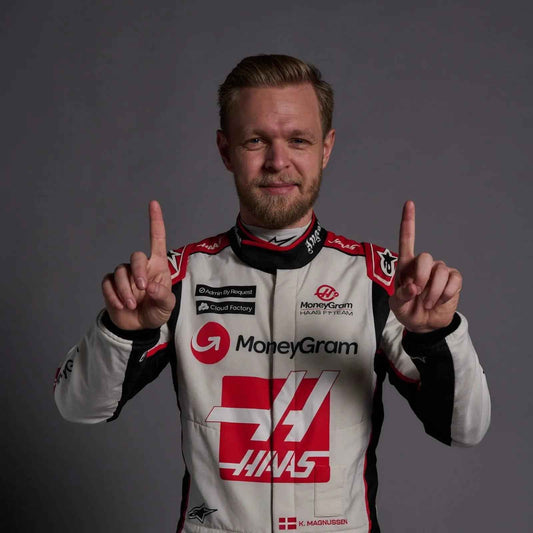 New Kevin Magnussen 2023 F1 Team Haas Racing Suit
