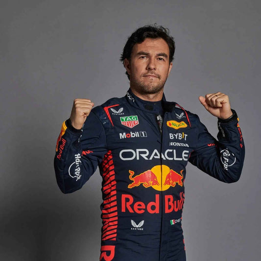 New Sergio Perez 2023 F1 Red Bull Honda Oracle Racing Suit