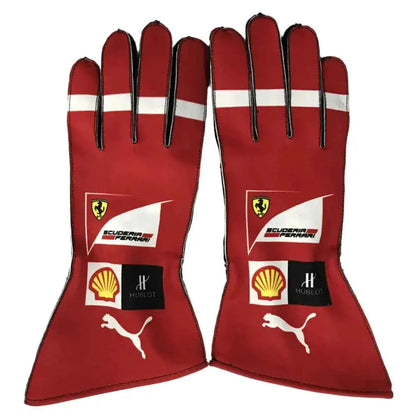 Scuderia F1 Ferrari Racing Gloves