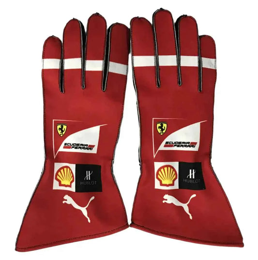 Scuderia F1 Ferrari Racing Gloves
